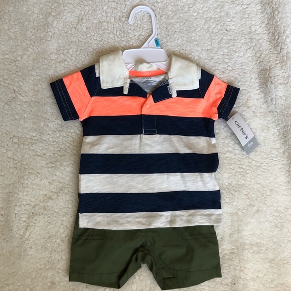 Carter's Other - NWT 6 month boy matching set